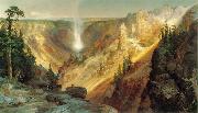 Thomas Moran Grand Canyon of the Yellowstone oil painting artist
